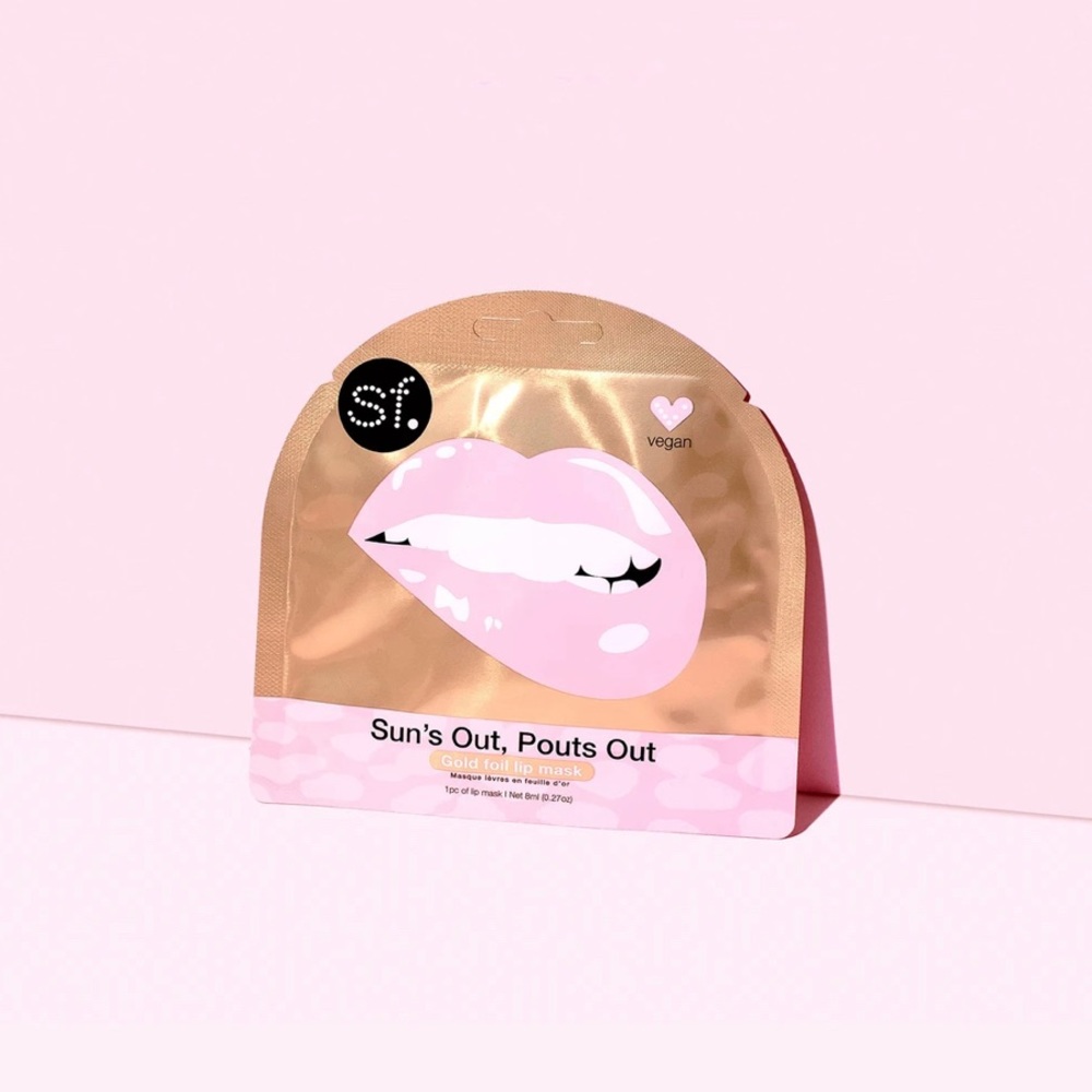 NWT Sun’s Out, Pout’s Out Lip Mask 4 Pack